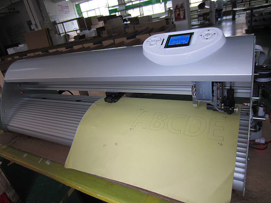 USB2.0 Port 635mm Cutting Width Vinyl Cutter Plotter With 320*240 Blue Background LCD