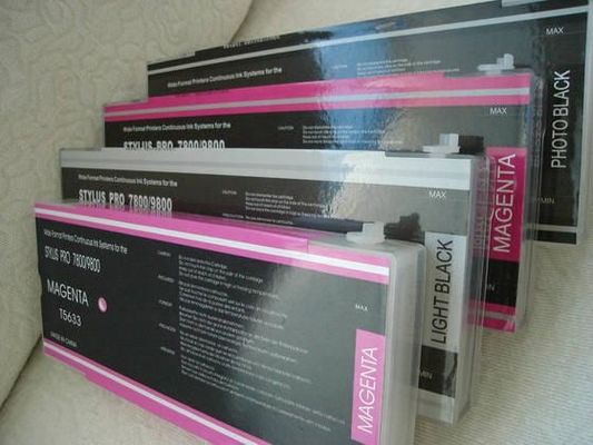 Refillable патроны чернил для принтеров формата EPSON широких