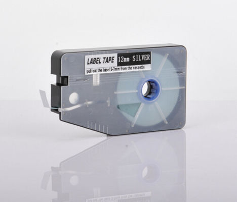 Ferrule lettering Label Maker Tape 12mm for electric installation , Silver