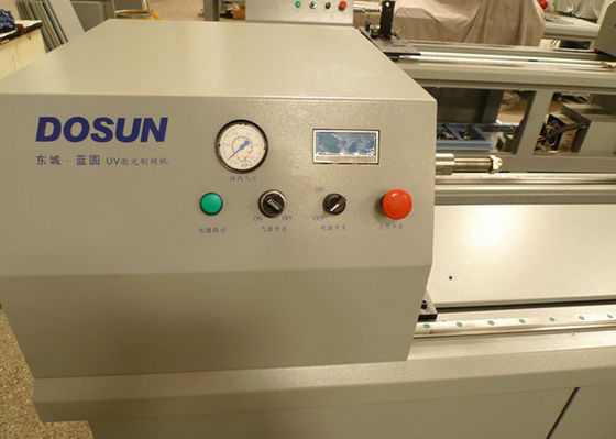 Biru UV Rotary Laser Engraver Rotary Screen Engraving Machine Layar Lebar 2200mm 3500mm
