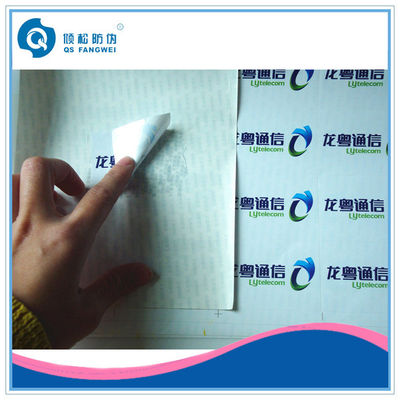 Anti-Fake Digital Printing Printed Self Adhesive Labels For Milk / Food