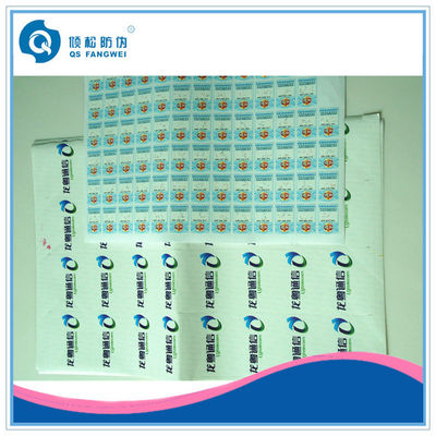 Anti-Fake Digital Printing Printed Self Adhesive Labels For Milk / Food