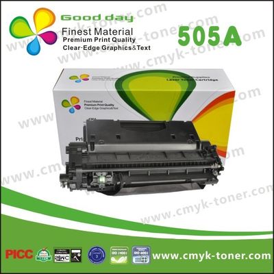 CE505A 05A HP लेजरजेट P2035 P2055 श्रृंखला के लिए इस्तेमाल किया टोनर कारतूस काला