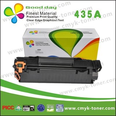 পেশাদার CB435A প্রিন্টার এইচপি কালো টোনার কার্ট্রিজ উচ্চ ক্ষমতা