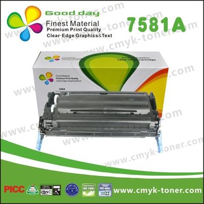 503A (7581A) এইচপি কালার লেজারজেট 3800 CP3505 এর জন্য ব্যবহৃত রঙ টোনার কার্টিজ
