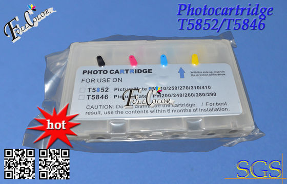 Цветы патрона чернил T5846 Epson пустые Refillable t5852 K C m y 4