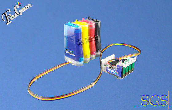 Impianto di alimentazione continuo dell'inchiostro del CISS della stampante compatibile per il corredo dell'inchiostro della ricarica della cartuccia del epson T1281 della stampante SX130