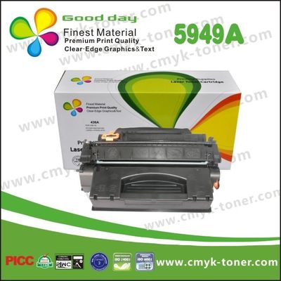 Q5949A 49A HP লেজারজেট 1160 1320N এর জন্য ব্যবহৃত কালো টোনার কার্টিজ